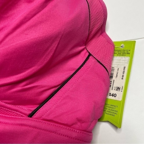High impact sports bra Pink Active 36B AMBRIELLE Running Workout Underwire - Picture 8 of 8